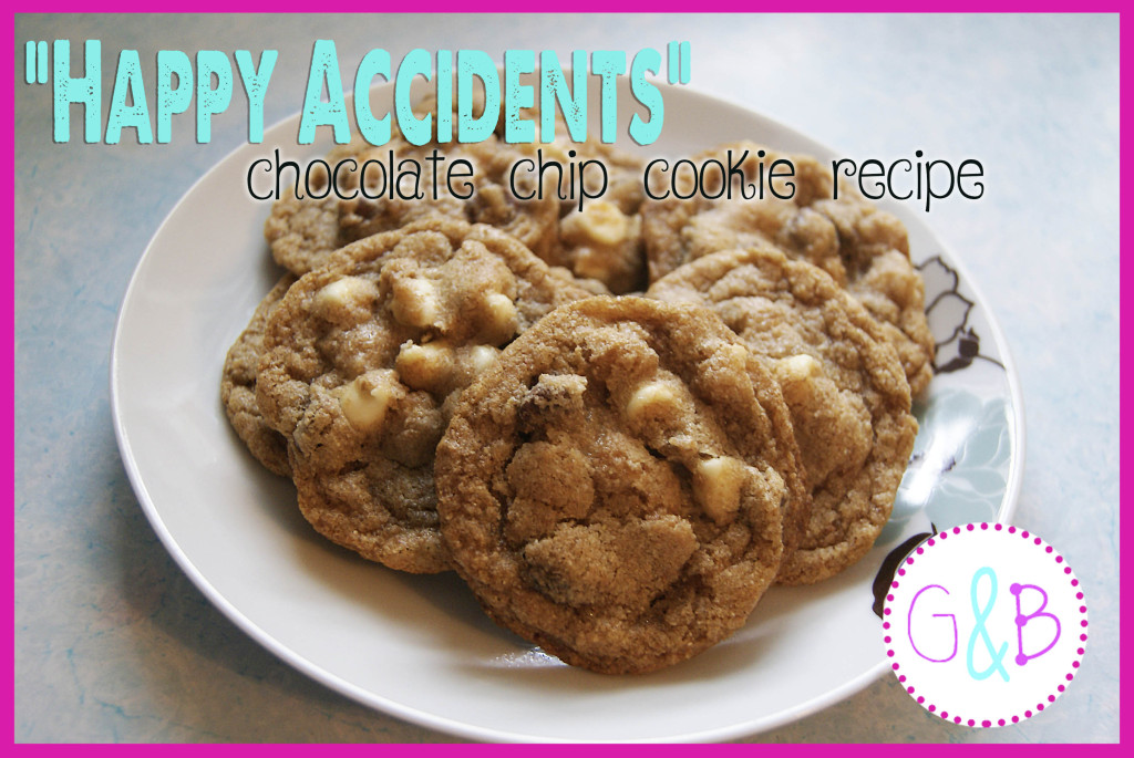 Three mistakes.  One amazing cookie recipe!